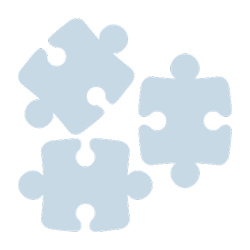 Icon von nicht zusammenpassenden Puzzleteilen, das Software-Diskrepanzen symbolisiert.