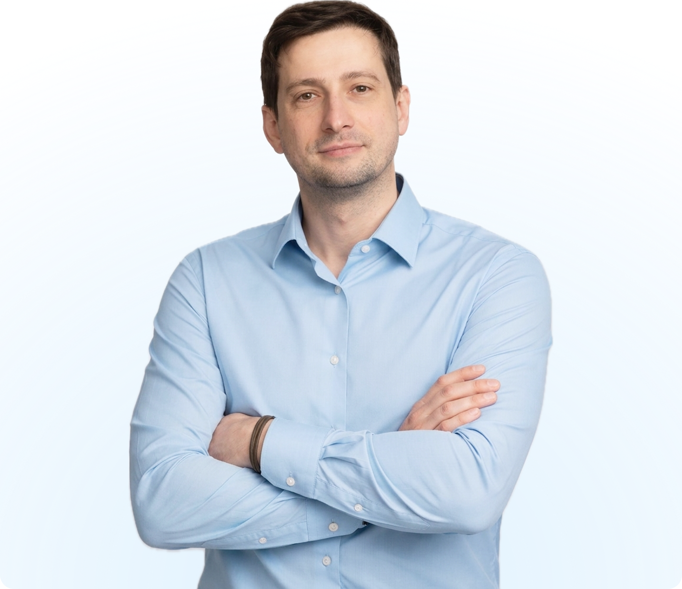 Портрет Дениса Кириченко, IT-партнера и эксперта по ERP-системам.